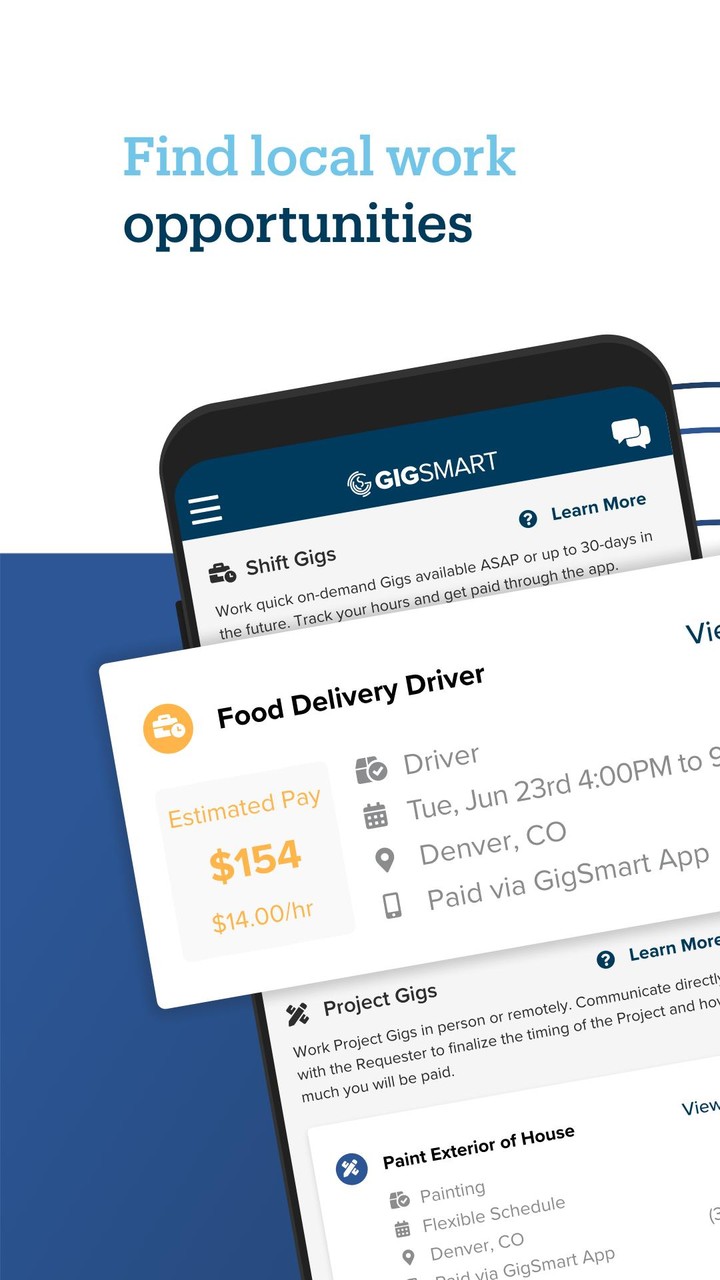 GigSmart Get Gigs screenshot image 1_Popularmodapk.com