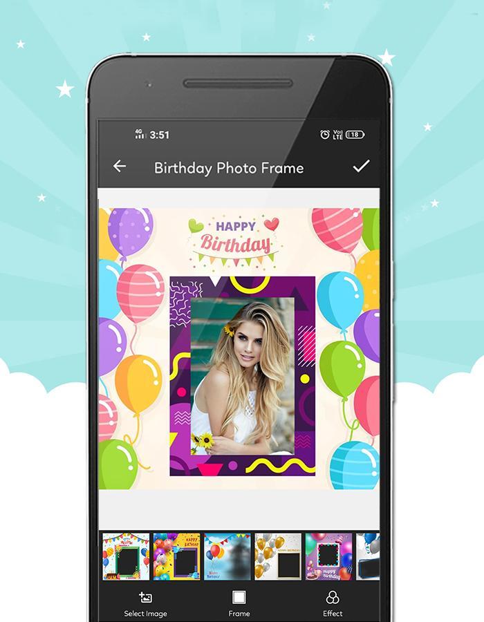 Birthday Cake Photo Frame screenshot image 7_Popularmodapk.com