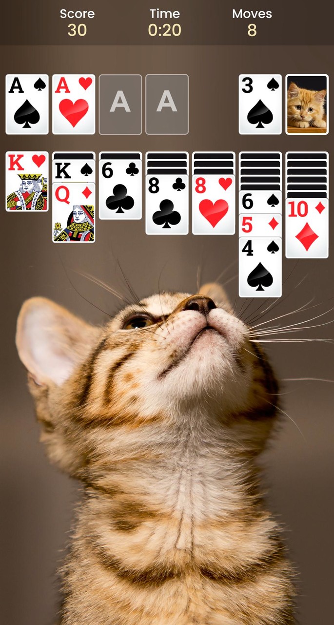 Solitaire - Card Game screenshot image 2_Popularmodapk.com