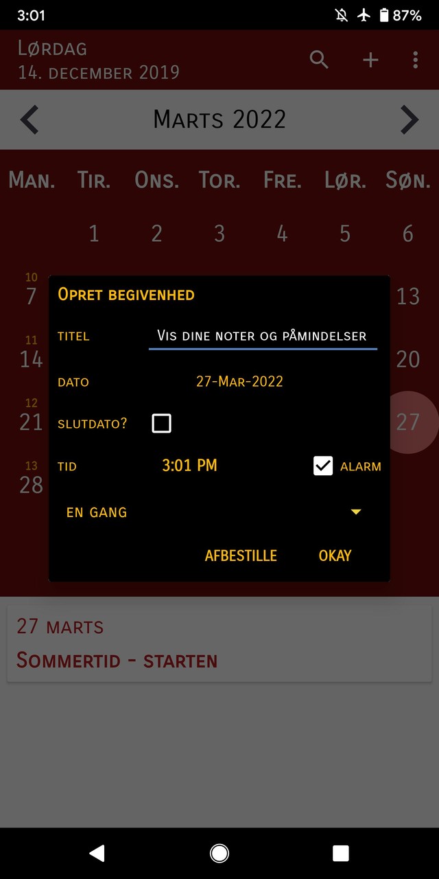 Danmark Kalender Helligdage screenshot image 8_Popularmodapk.com