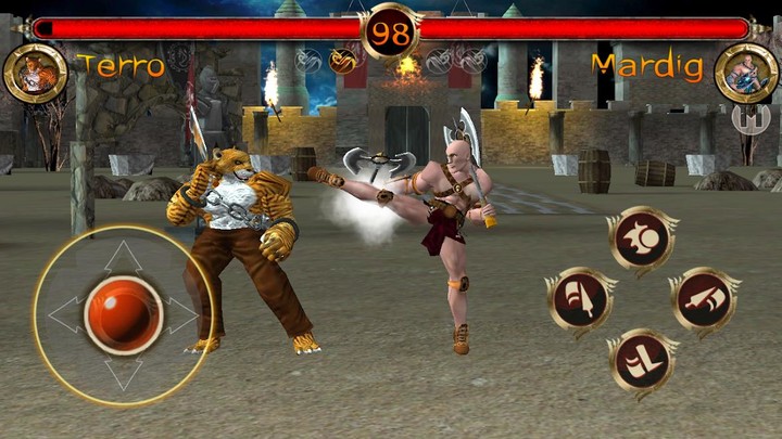 Terra Fighter - Fighting Games screenshot image 3_Popularmodapk.com