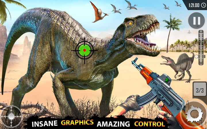 Wild Dinosaur Hunting Dino Sim screenshot image 19_Popularmodapk.com