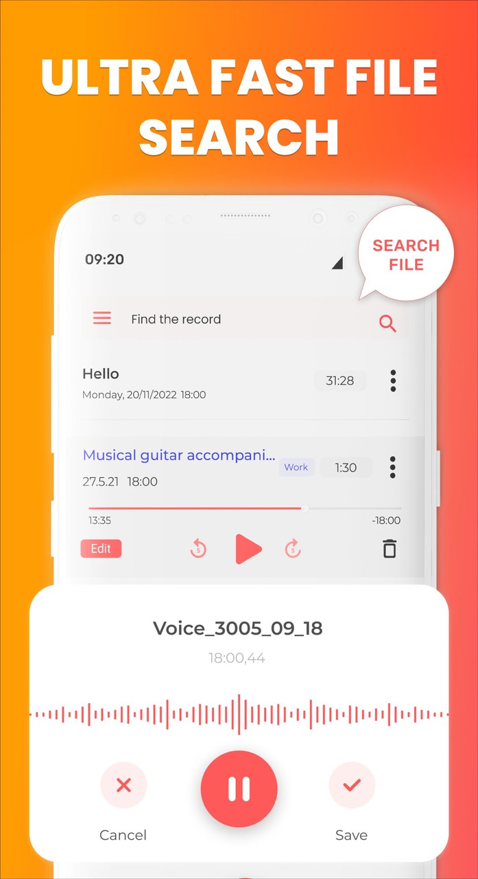 Voice Recorder - Voice memos screenshot image 4_Popularmodapk.com