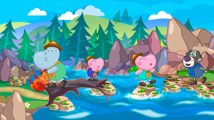 Scout adventures. Camping for kids screenshot image 2_Popularmodapk.com