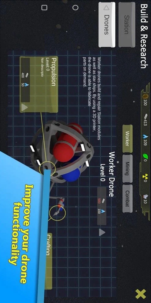 Space Station Manager(Large currency) screenshot image 8_Popularmodapk.com