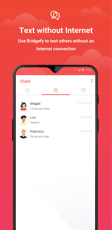 Bridgefy - Offline Messages screenshot image 2_Popularmodapk.com