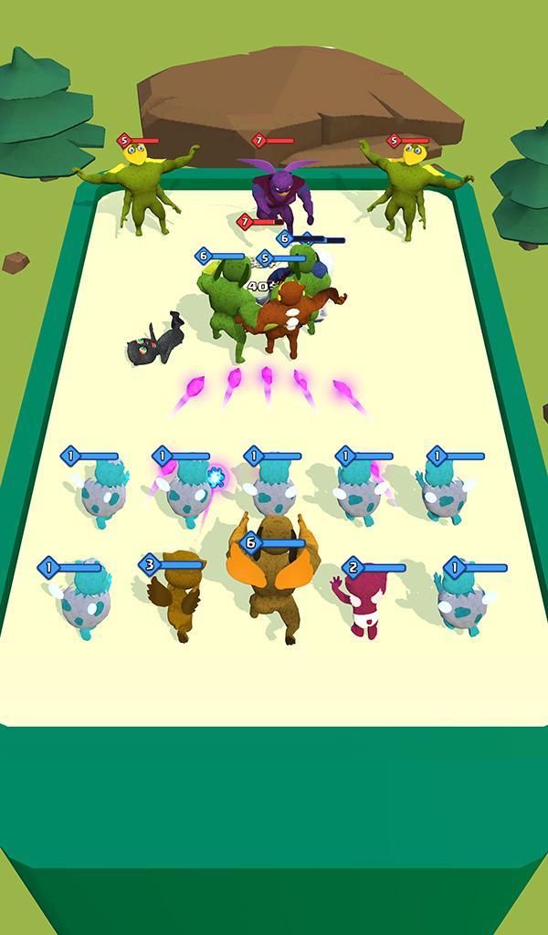 Merge Rampage: Mutant Monster screenshot image 3_Popularmodapk.com