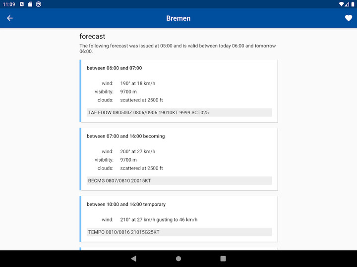 Aviation weather - METAR & TAF screenshot image 4_Popularmodapk.com