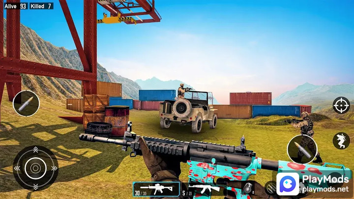 Commando Gun Shooting Games<span>(Weak enemy)</span> screenshot image 2_Popularmodapk.com