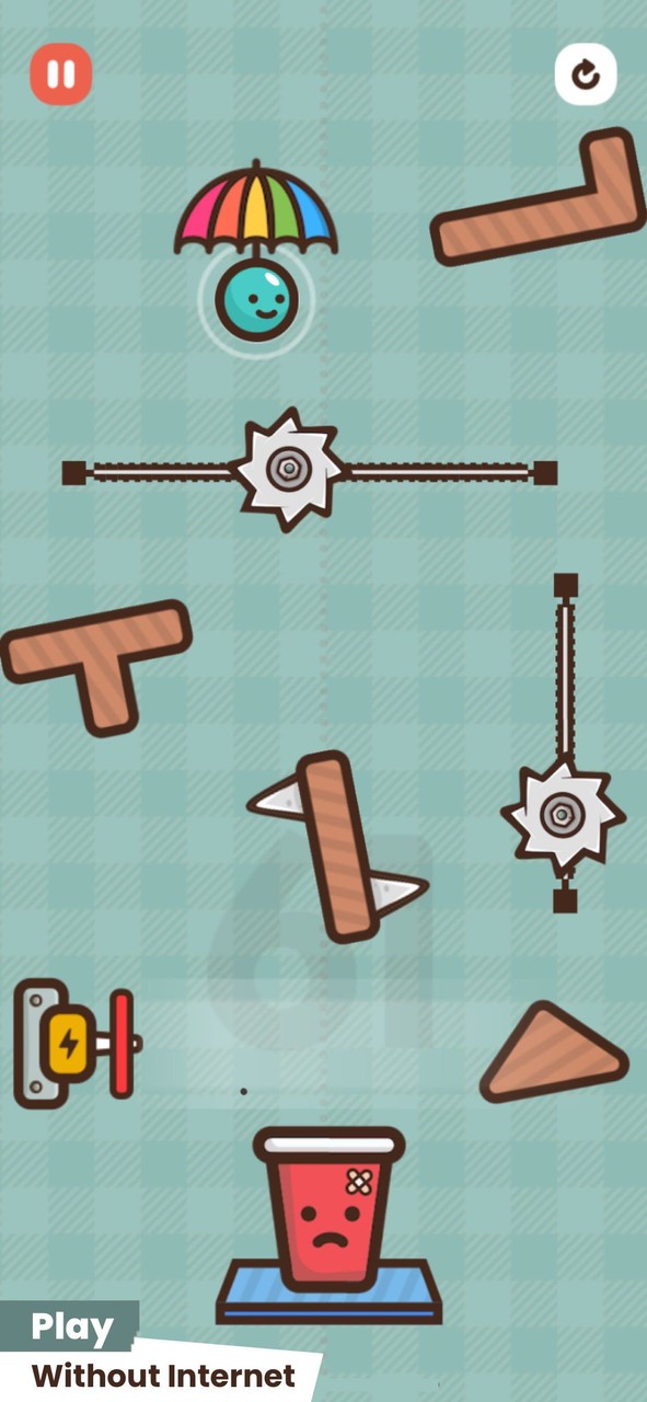 Frantic Fall screenshot image 3_Popularmodapk.com