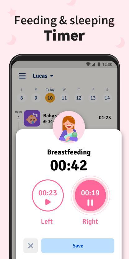 Baby Tracker - Breastfeeding screenshot image 5_Popularmodapk.com