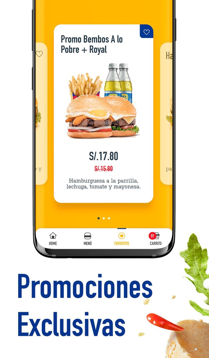 Bembos:Delivery de hamburguesas con sabor peruano. screenshot image 5_Popularmodapk.com