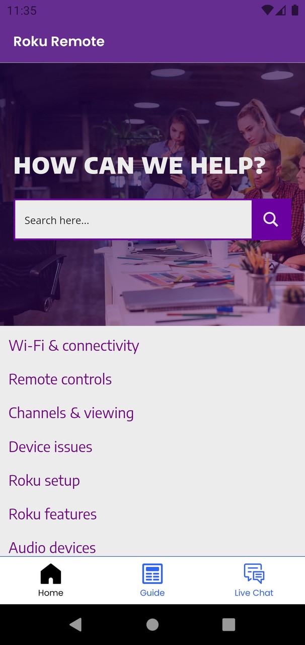 Roku Setup App screenshot image 16_Popularmodapk.com