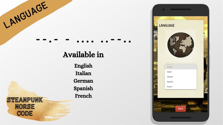 Steampunk Morse Code screenshot image 4_Popularmodapk.com