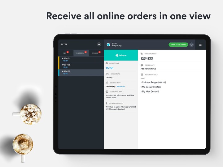 Deliverect: online order hub screenshot image 7_Popularmodapk.com