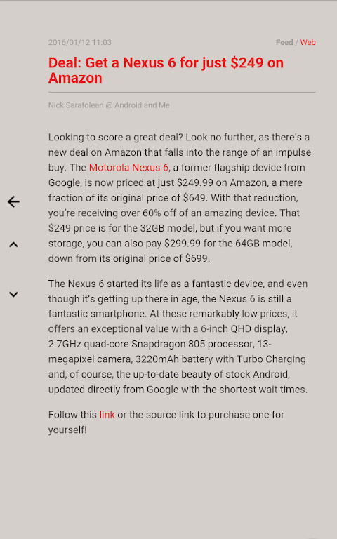 FeedMe (RSS Reader | Podcast) screenshot image 32_Popularmodapk.com