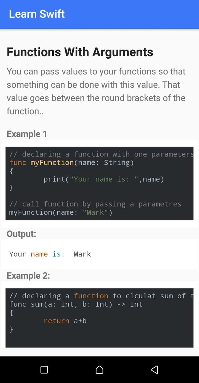 Learn Swift Programming screenshot image 14_Popularmodapk.com