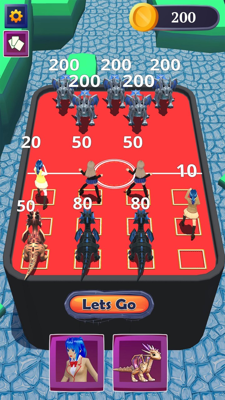 Dragon Merge Anime Battle 3D screenshot image 3_Popularmodapk.com