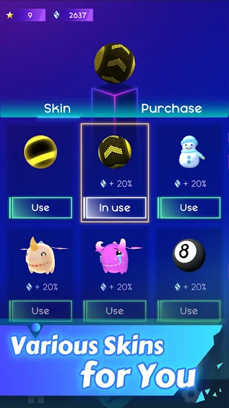 Rolling Beat: EDM Ball Dance<span>(Unlimited money)</span> screenshot image 3_Popularmodapk.com