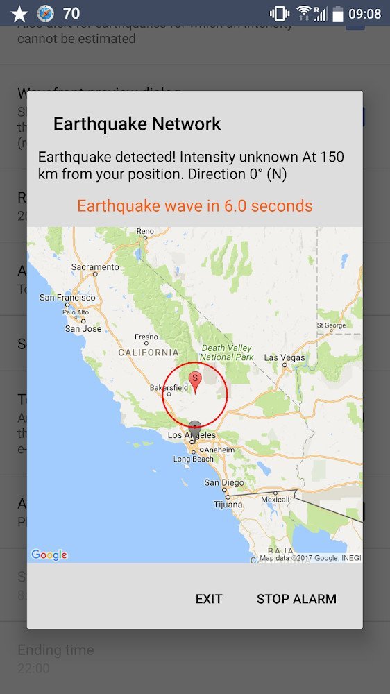 Earthquake Network Pro screenshot image 2_funmod.online