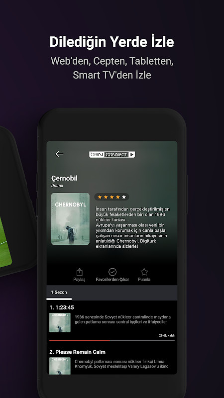 beIN CONNECT – Süper Lig, Dizi Film, canlı TV izle screenshot image 2_Popularmodapk.com