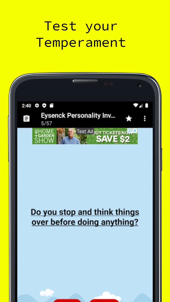Eysenck Personality Inventory screenshot image 2_Popularmodapk.com