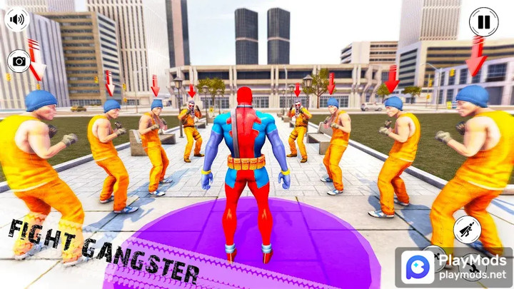 Spider Hero: Rope Hero Games<span>(No Ads)</span> screenshot image 4_Popularmodapk.com