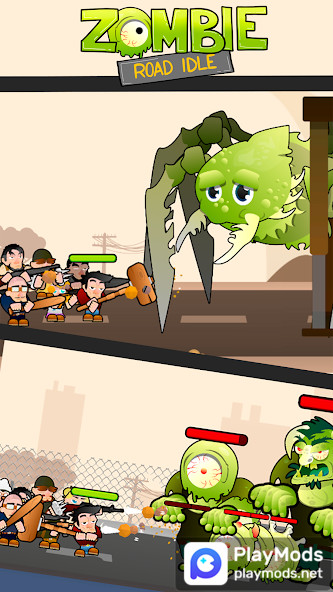 Zombie Road Idle<span>(Unlimited Gems)</span> screenshot image 3_Popularmodapk.com
