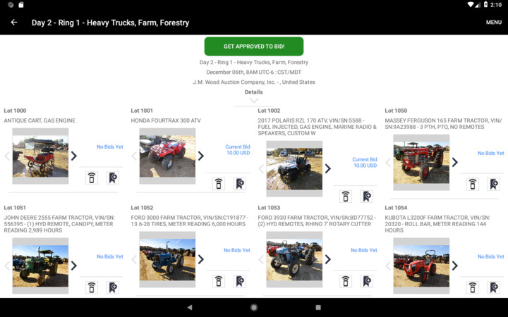 JM Wood Live Auction screenshot image 2_Popularmodapk.com