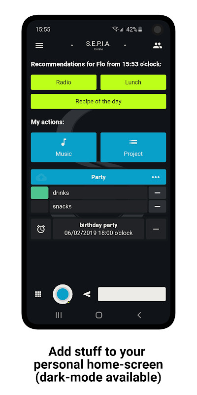 S.E.P.I.A. - Open Assistant screenshot image 5_Popularmodapk.com