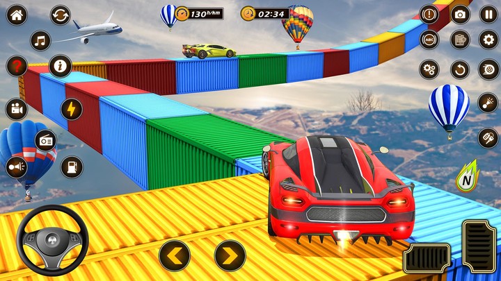 City GT Car Stunts Mega ramps screenshot image 2_Popularmodapk.com