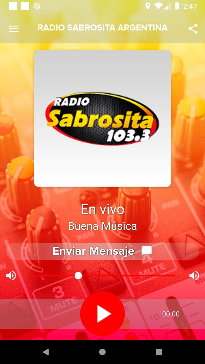 RADIO SABROSITA ARGENTINA screenshot image 1_Popularmodapk.com