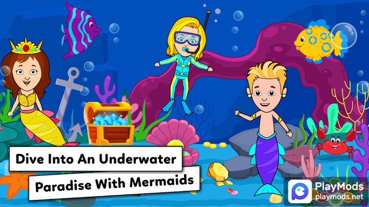 Tizi Town: My Play World, Dollhouse Games for Kids(MOD)<span>(mod apk)</span> screenshot image 2_Popularmodapk.com