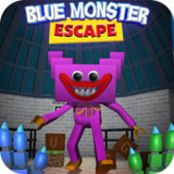 Blue Monster Escape Minecraft1.0_Popularmodapk.com