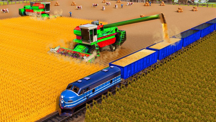 Farm Tractor Farming Games Sim screenshot image 2_Popularmodapk.com