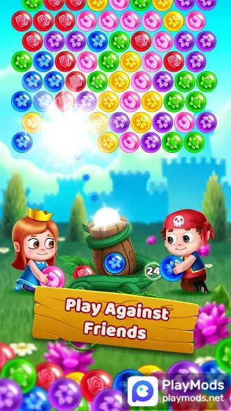 Bubble Shooter - Flower Games<span>(Remove ads)</span> screenshot image 3_Popularmodapk.com
