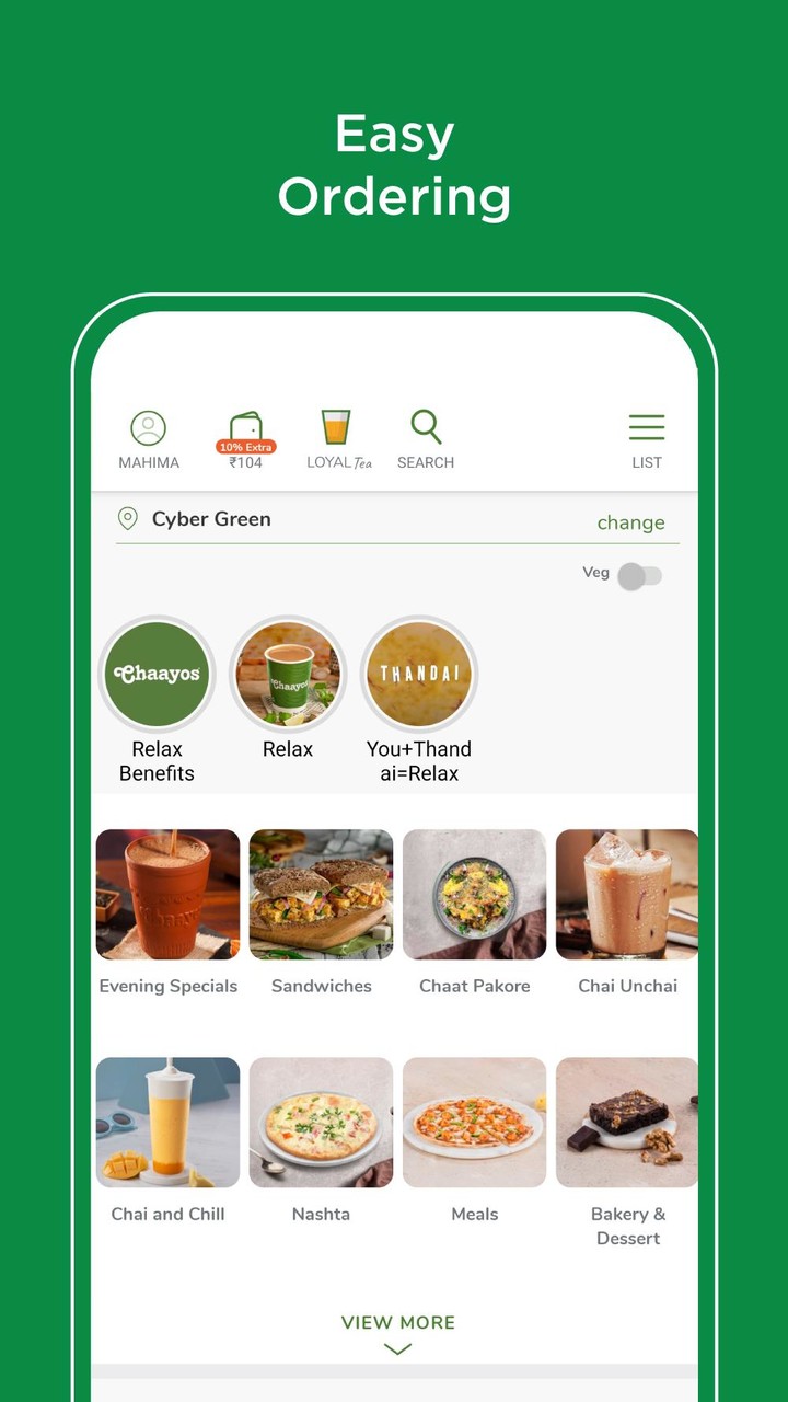 Chaayos India : Chai & Snacks screenshot image 4_Popularmodapk.com