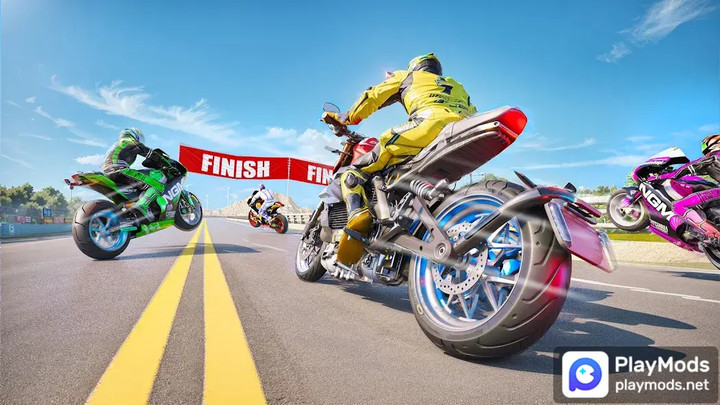 Moto Bike Rider Traffic Racing<span>(Unlimited Resources)</span> screenshot image 4_Popularmodapk.com