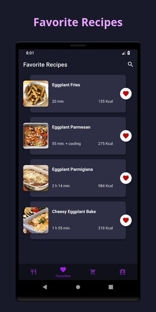 Eggplant Recipes - Daily Vegetable Recipes Free screenshot image 5_Popularmodapk.com