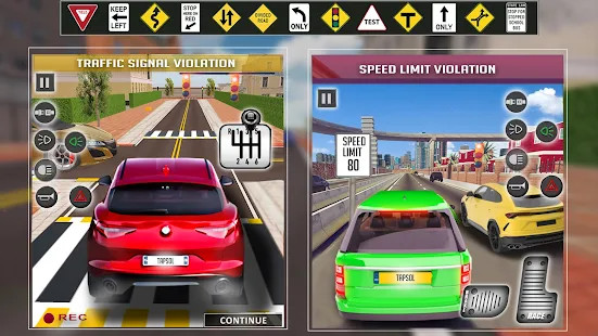 Car Driving School Simulator 2021: New Car Games<span>(Large gold coins)</span> screenshot image 3_Popularmodapk.com