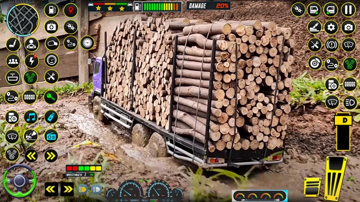 Spintires Mud Fest Truck Game screenshot image 2_Popularmodapk.com
