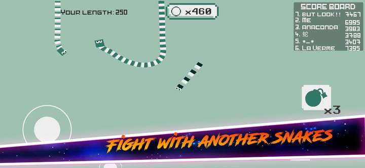 Retro Snaky.io screenshot image 2_Popularmodapk.com