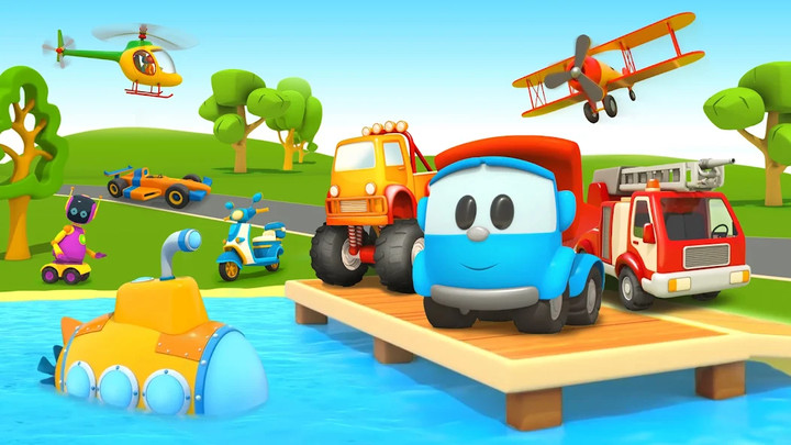 Leo 2: Puzzles & Cars for Kids<span>(Unlocked)</span> screenshot image 1_Popularmodapk.com