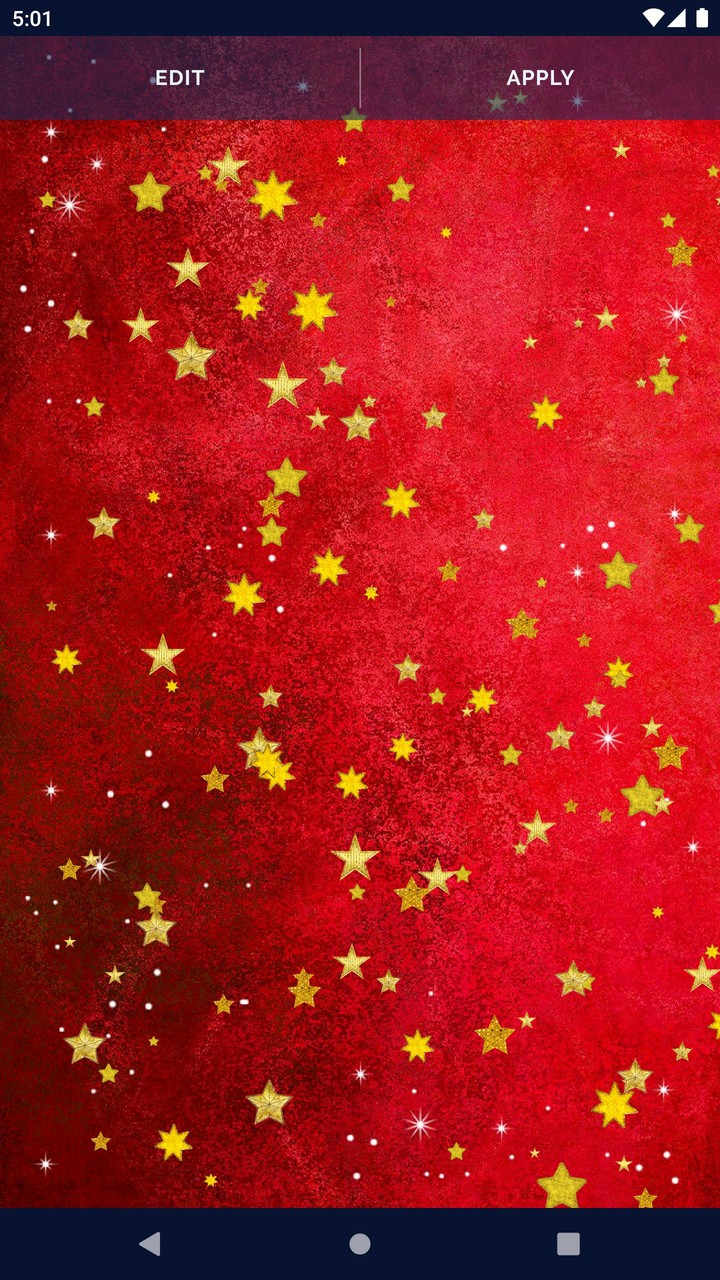 Gold Stars Live Wallpaper screenshot image 7_Popularmodapk.com
