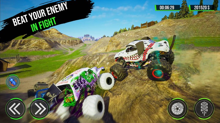 Real Monster Truck Crash Derby screenshot image 3_Popularmodapk.com