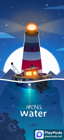 Among Water: Meditation game<span>(No Ads)</span> screenshot image 1_Popularmodapk.com