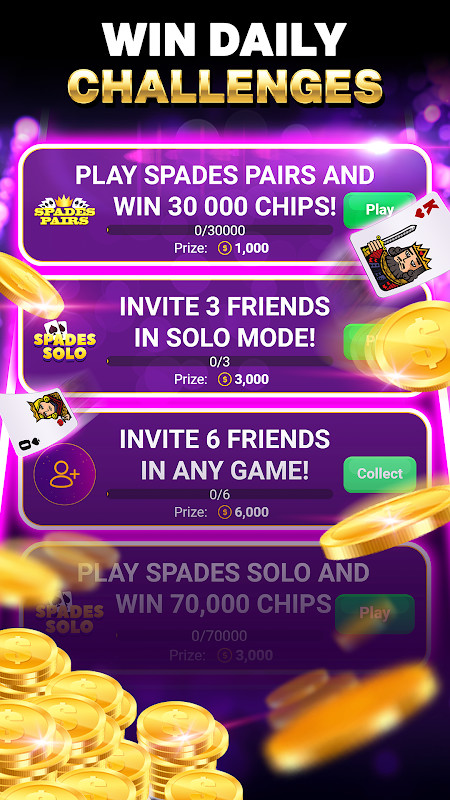 VIP Spades: Spades Multiplayer screenshot image 1_Popularmodapk.com