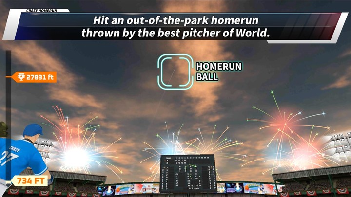 Crazy Homerun: Baseball Game screenshot image 4_Popularmodapk.com