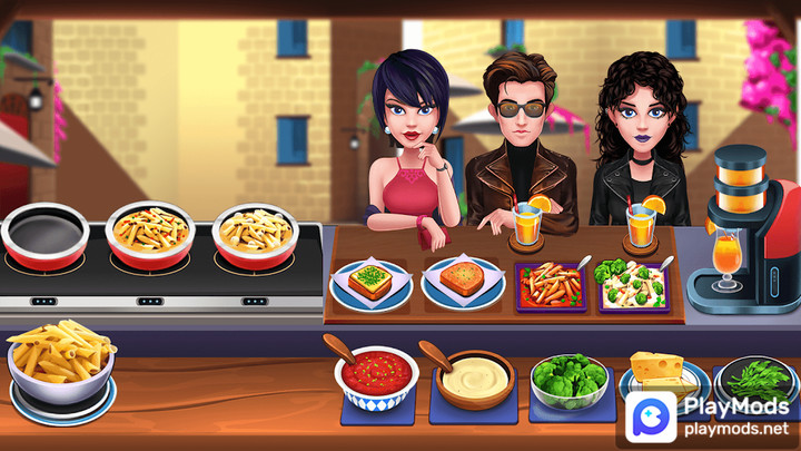 Cooking Cafe - Food Chef<span>(Unlimited Resources)</span> screenshot image 3_Popularmodapk.com