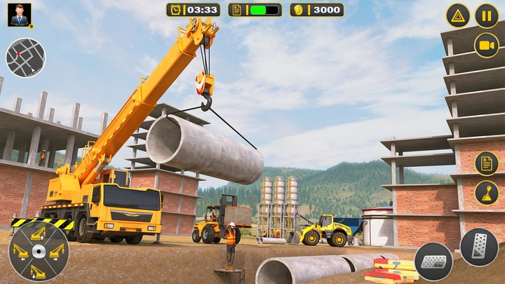 Real Construction Truck Games screenshot image 3_Popularmodapk.com